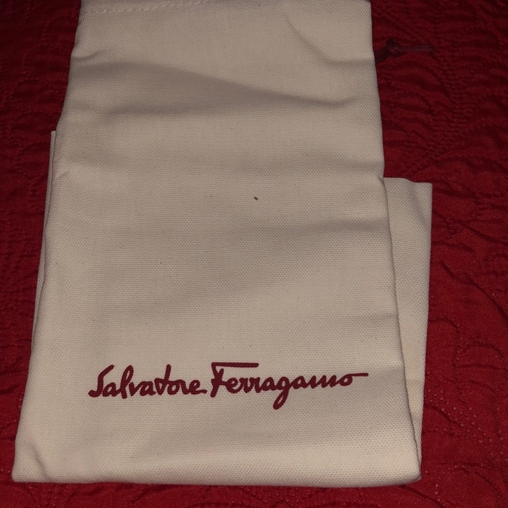 SALVATORE FERRAGAMO Tully Denim Fabric  Sneaker - Picture 3 of 4